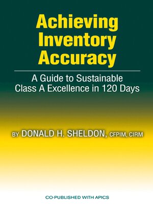 cover image of Achieving Inventory Accuracy